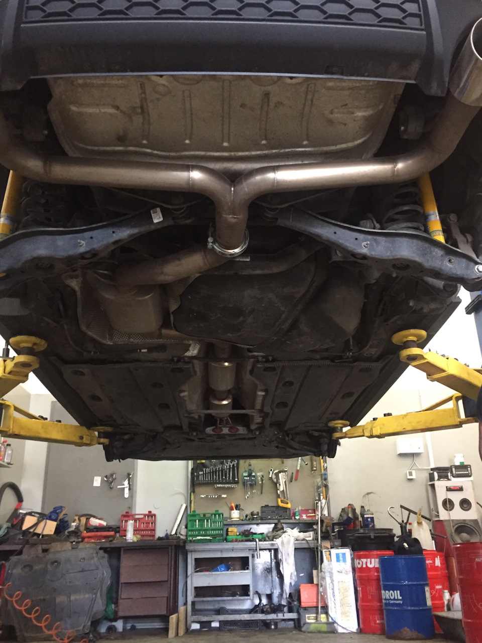 Амортизатори Bilstein b6 + мастило Rymax LeMans 3