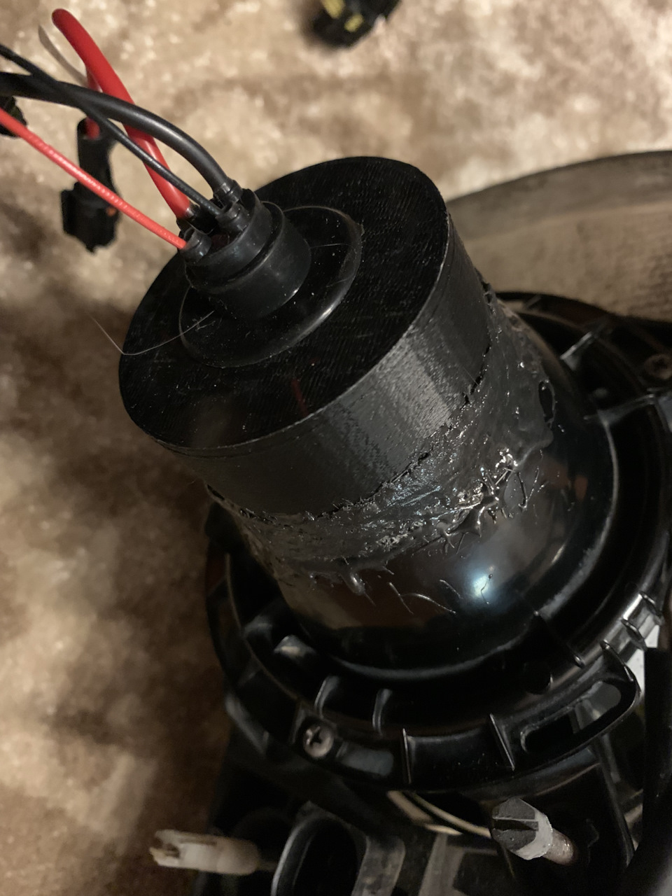 Установка xenon лінз у hella dual rounds 5
