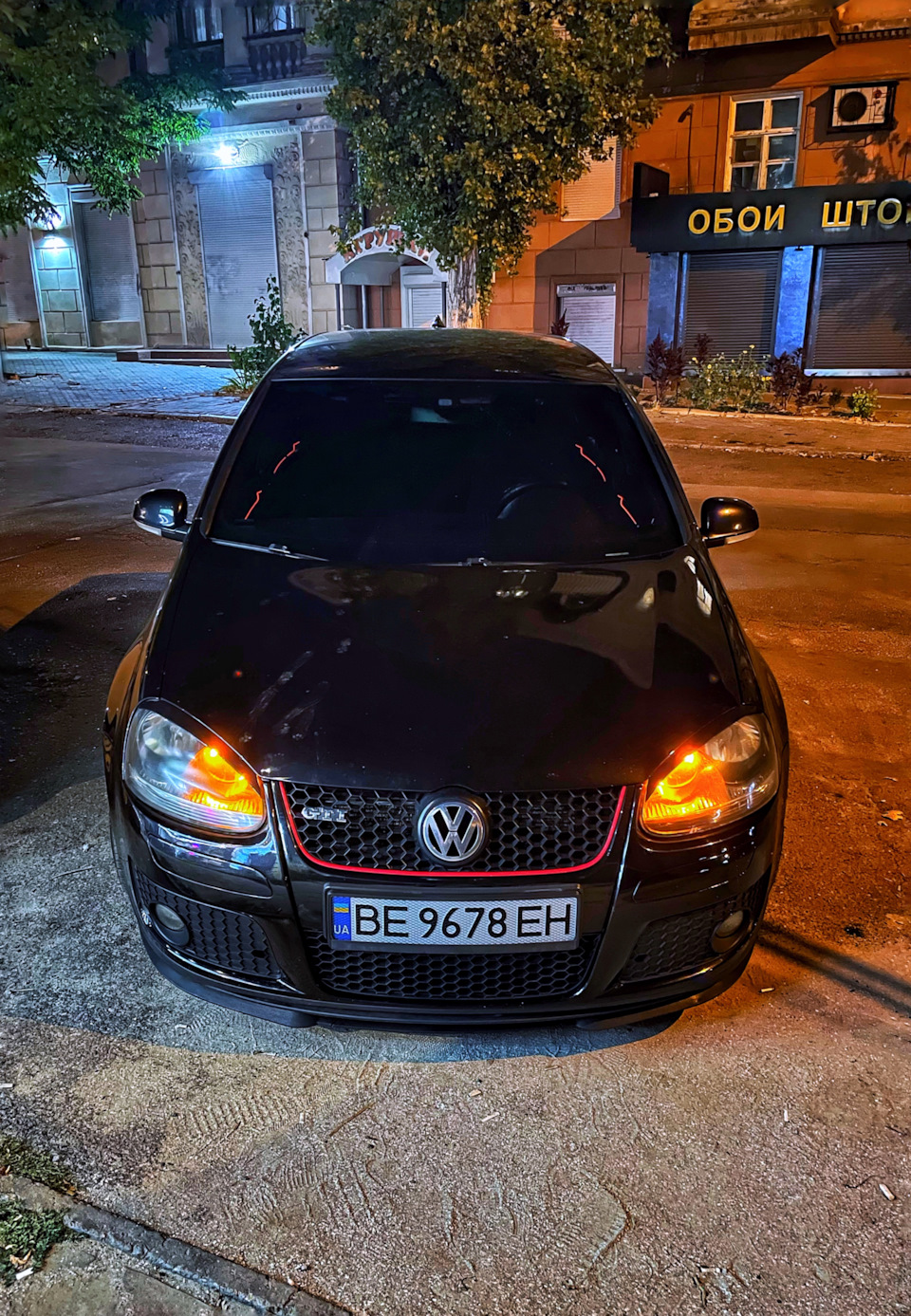 Cupra Lip на бампер GTI 5 4