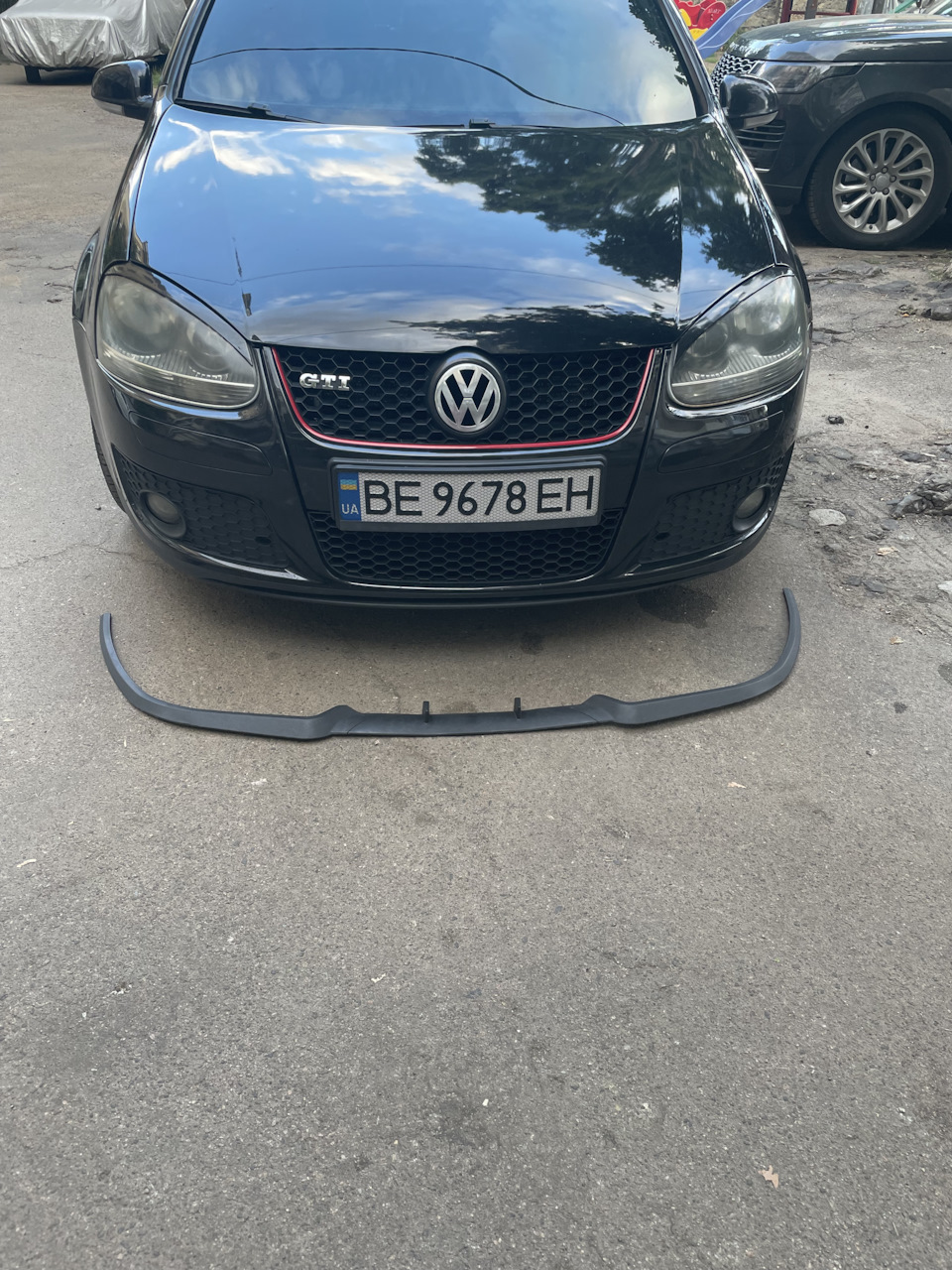 Cupra Lip на бампер GTI 5 2