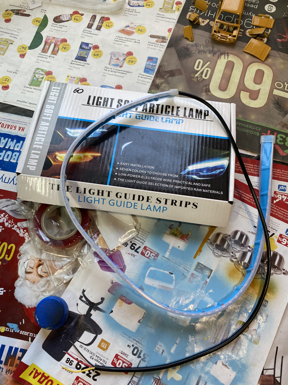Led у фару + вії або виділяємося і молодіємо по-дешману 2