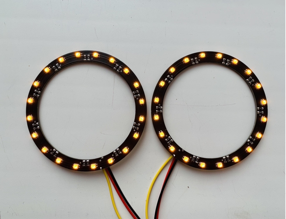 Skyline Mode або OoWoO LED кільця у фари багажника без розбору 3