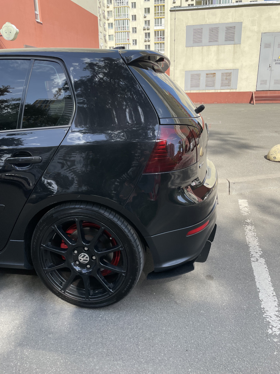 Задній дифузор Golf R 6 (5) 2