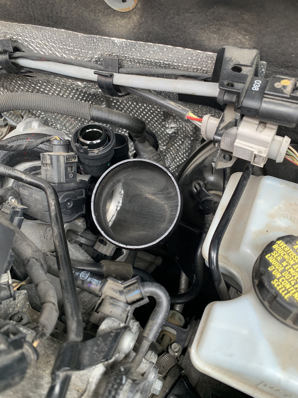 Встановили turbo inlet pipe 3