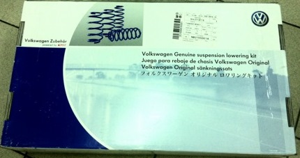 Пружини Volkswagen&Eibach 1