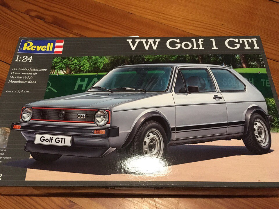 Зібравши справжній GTI mk1, тепер можна і модель збирати) 1