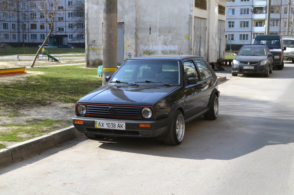 GTI обвіс + Hella Red Black 3
