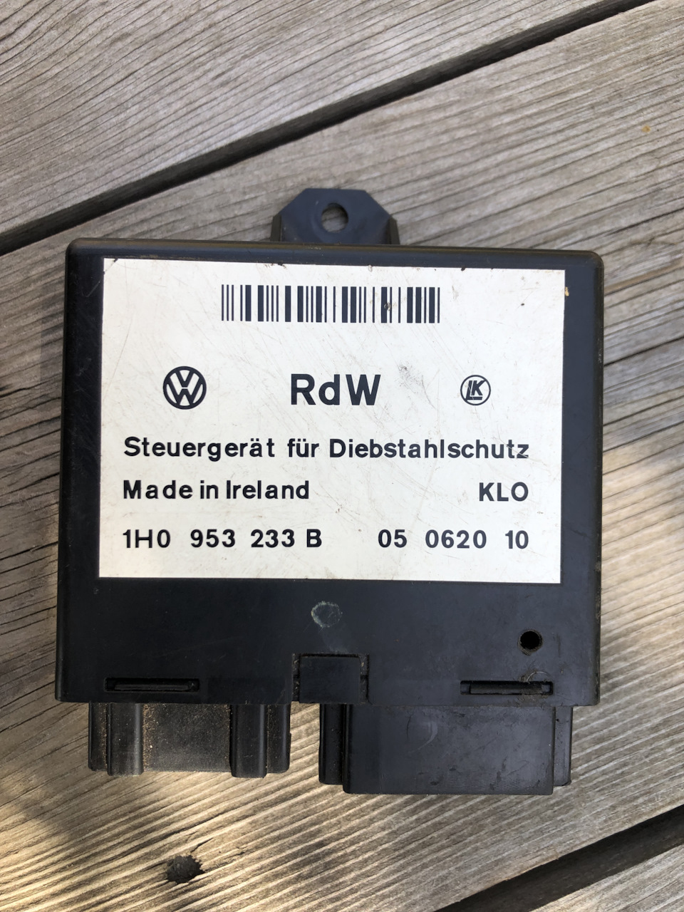 Іммобілайзер 1H0 953 233 B на Golf 3 2E GTI 1