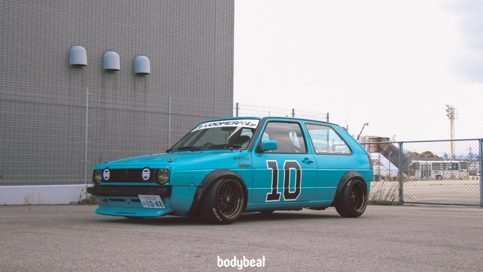 Volkswagen Golf Mk2 з Осаки 4