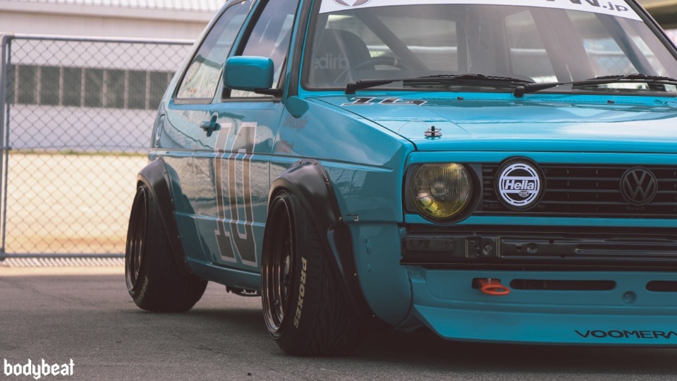 Volkswagen Golf Mk2 з Осаки 2