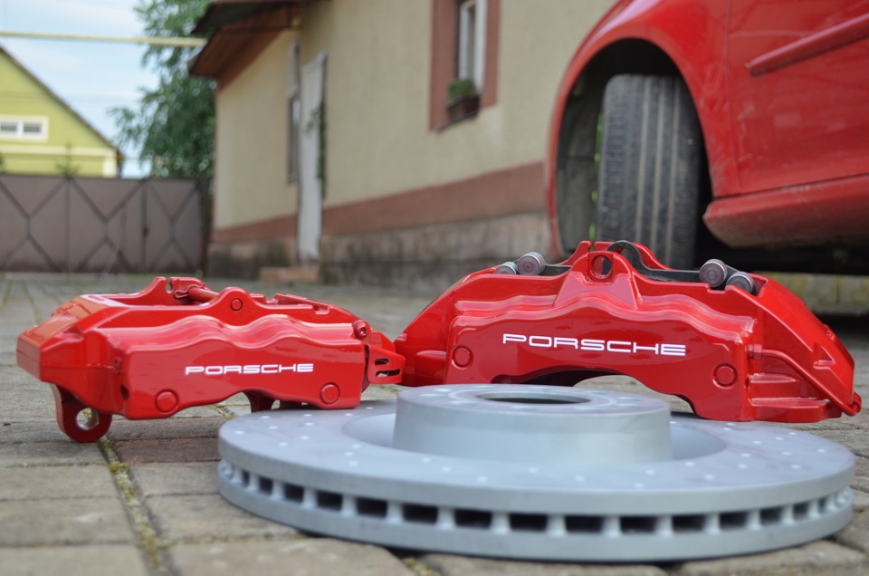 Тормозні супорти brembo від Porsche Cayenne (part 2) 1