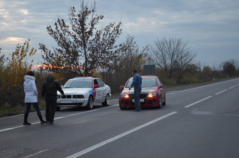Заїзд з BMW 5 5
