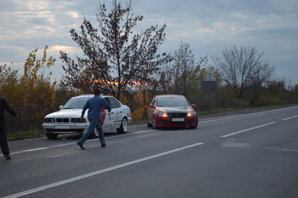 Заїзд з BMW 5 4