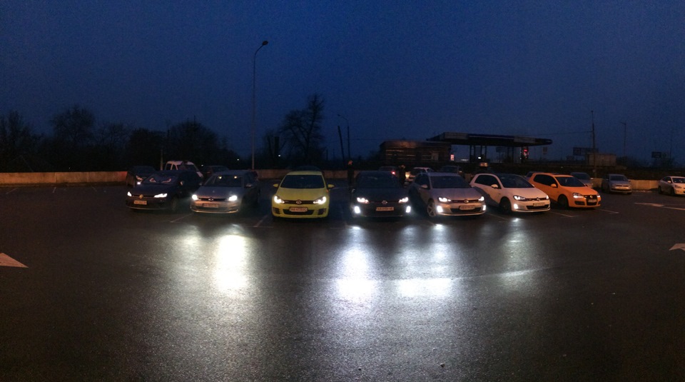 Зустріч: #2, Golf GTI + R (24.01.15) 2
