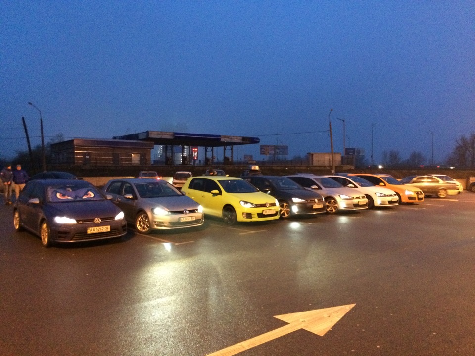 Зустріч: #2, Golf GTI + R (24.01.15) 4