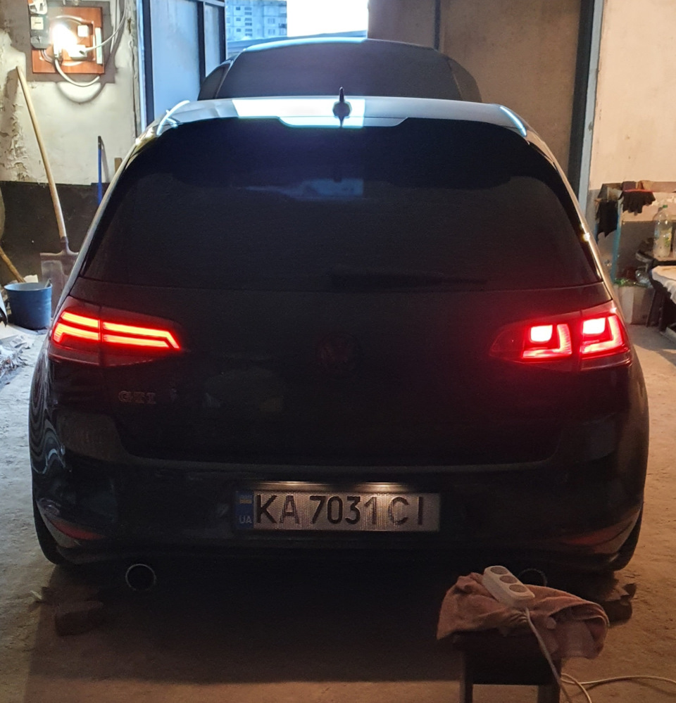 #14. Led ліхтарі VW GTI 7.5 usa 5