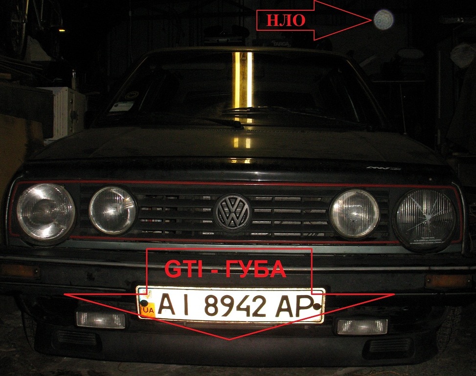 GTI губа під вузький бампер 4