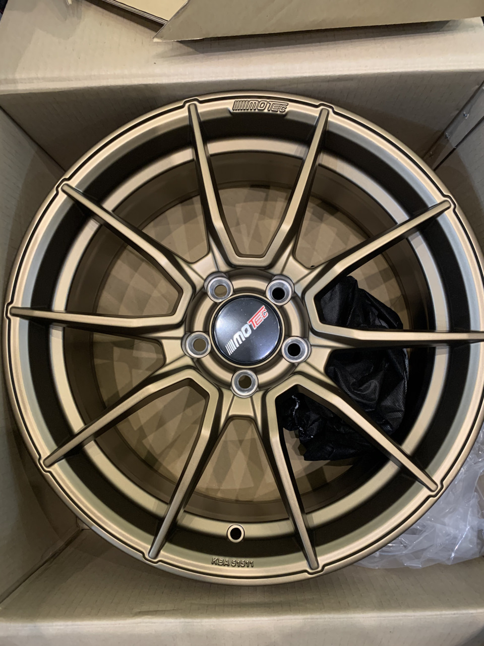 Диски Motec Ultralight Bronze Matt 4
