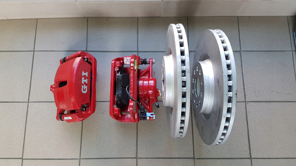 Гальма 340->355, Brembo! 2