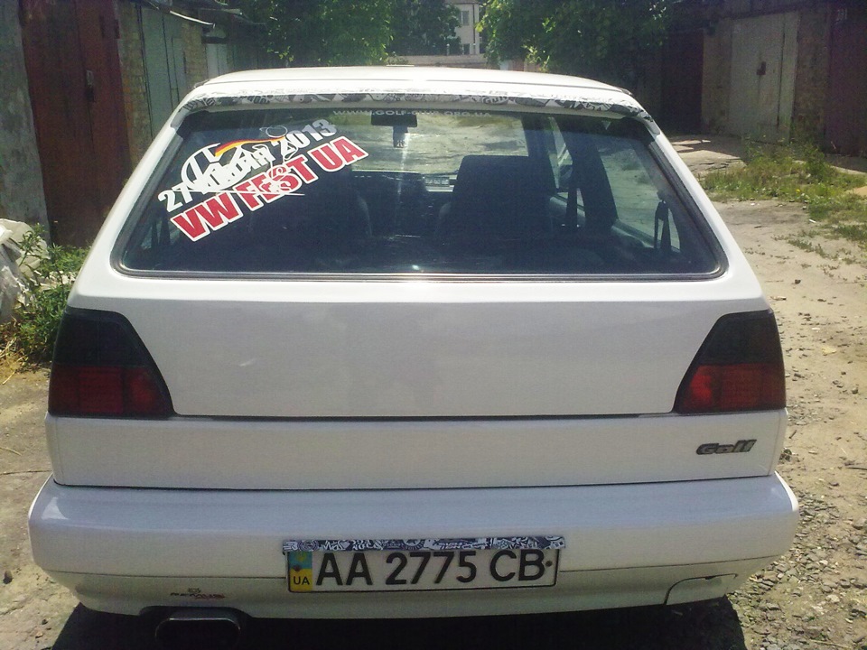 наклейка vw FEST 2013 5