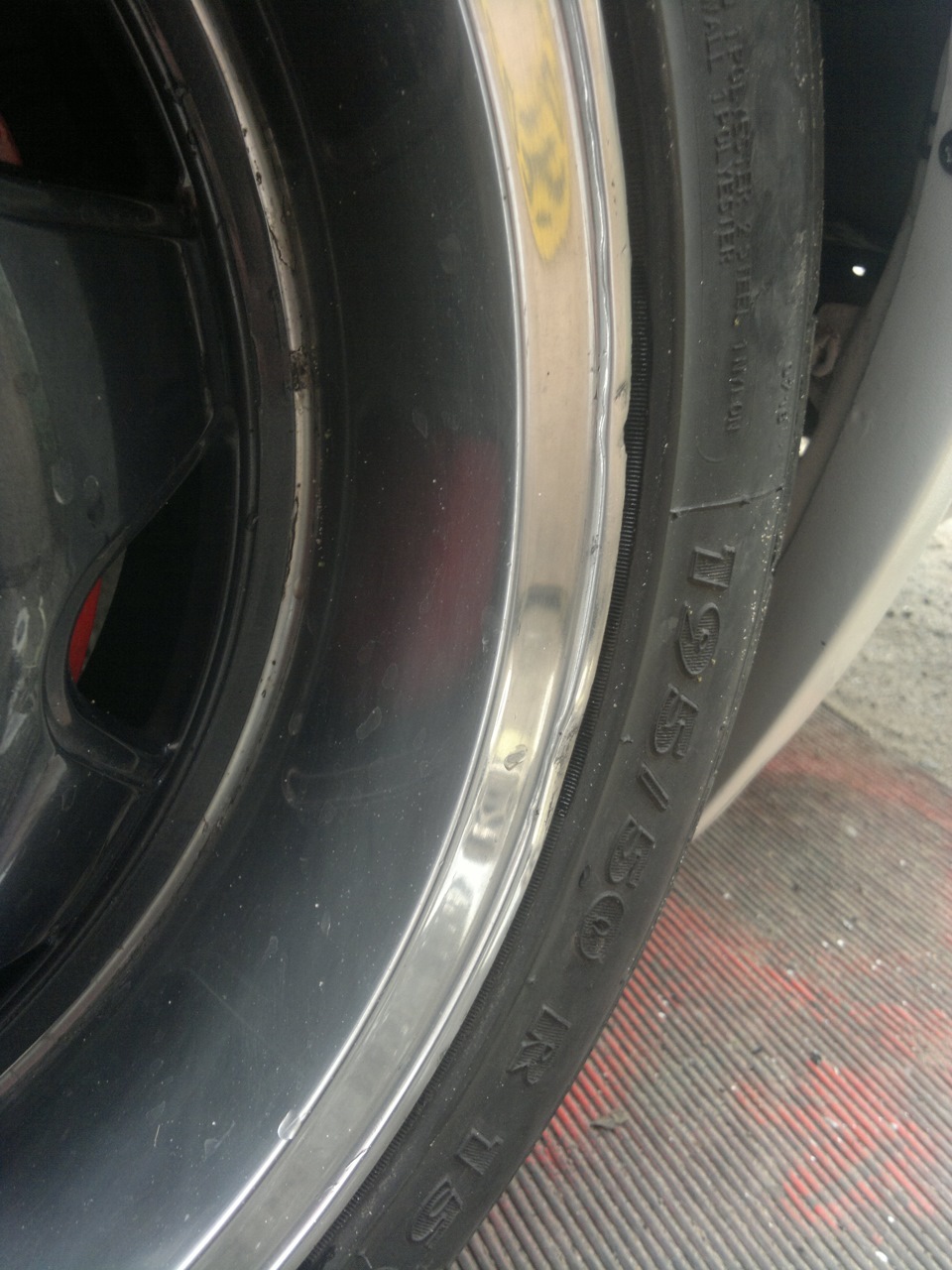 Продам диски MiM Italy 15r 7J 4/100 +резя 195/50 3