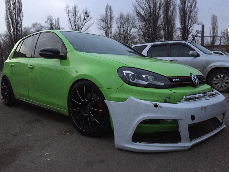 R по колу в процесі установки 1