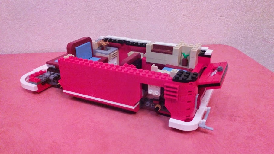 VW BUS T1 Camper Van (LEGO) 4