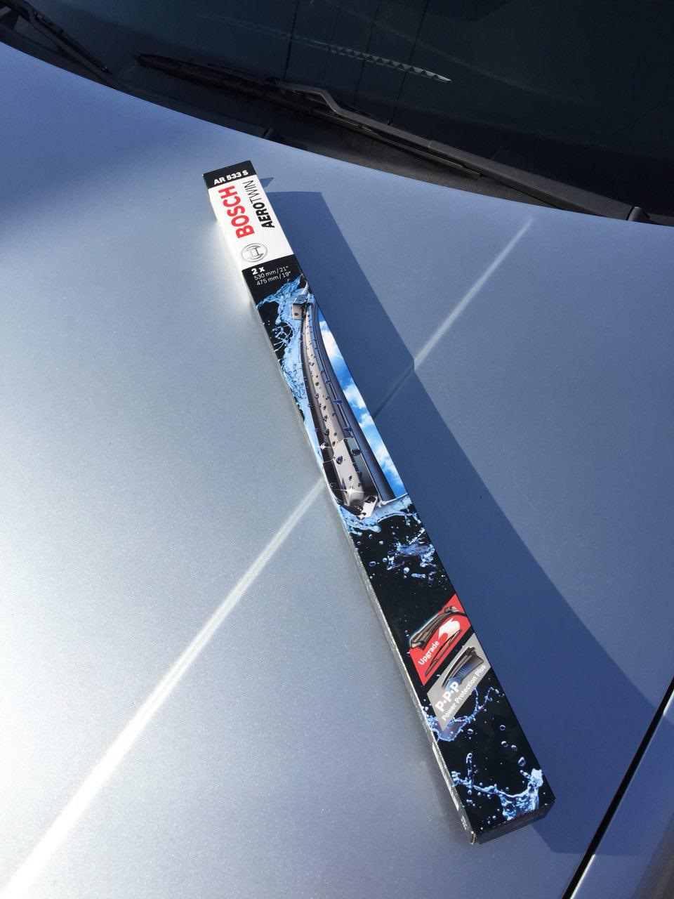 Bosch aerotwin (Заміна двірників) 1