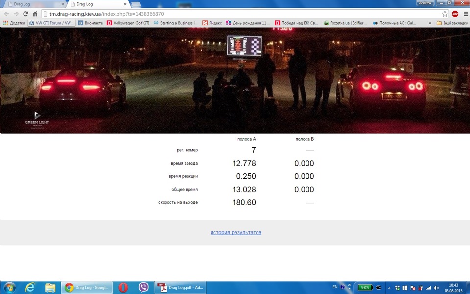 Drag Racing СК Чайка 5