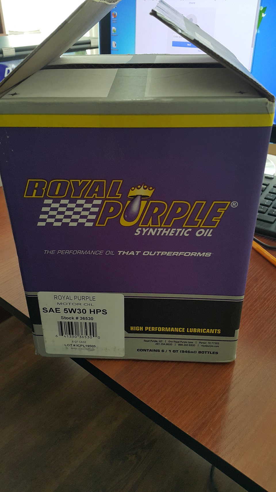 Заміна мастила на Royal Purple 4