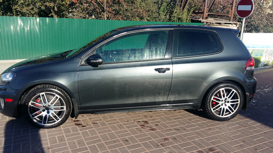 17-ті колеса від Audi на Golf 6 gti 2