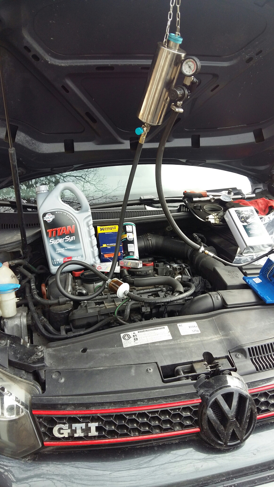 Промивання паливної системи TSI 2.0 GOLF 6gti 3
