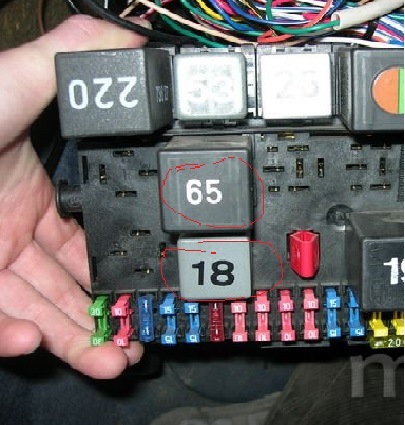 реле 65 KA-jetronic 1