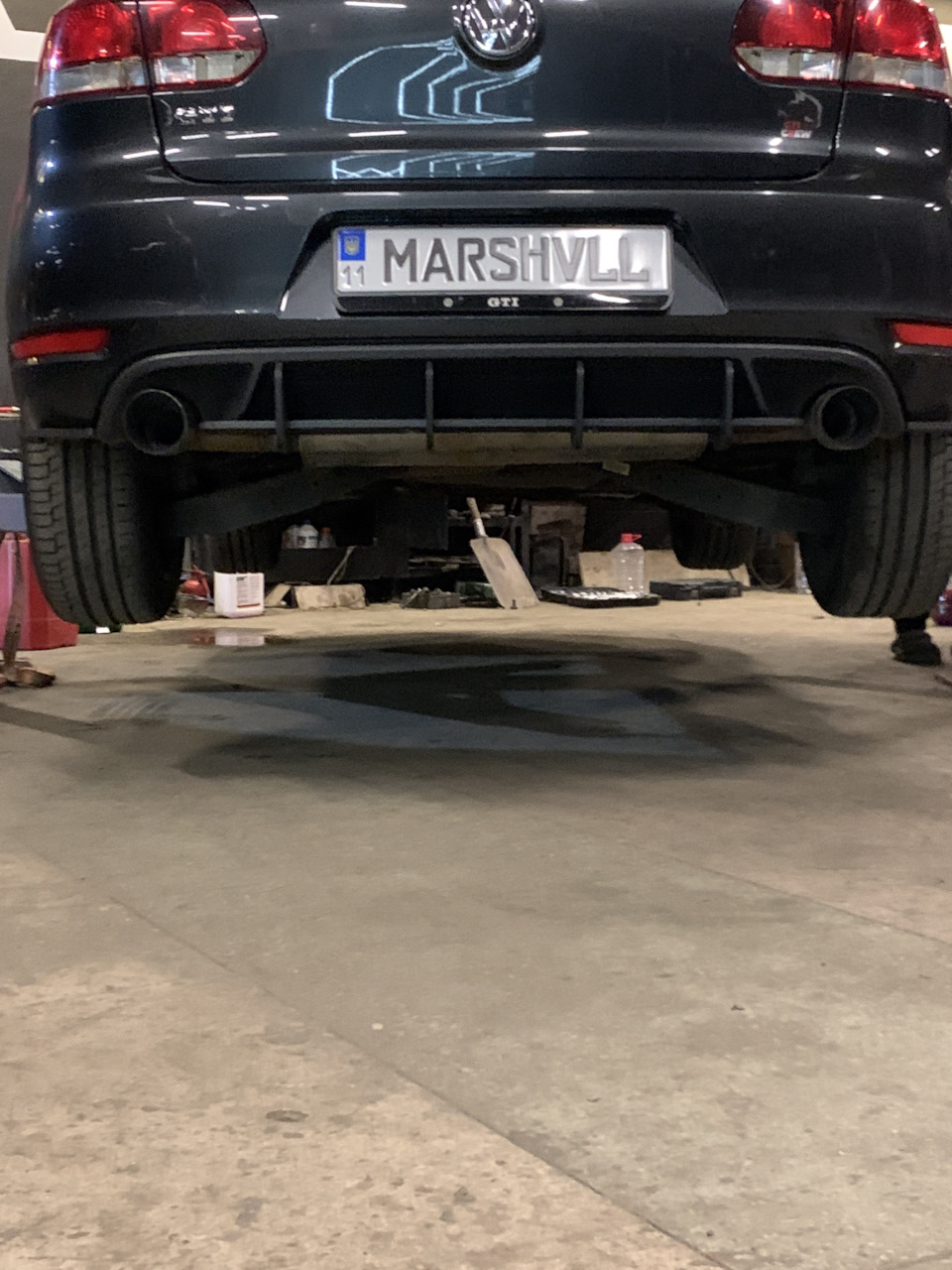 Глушник від GTI mk7 3