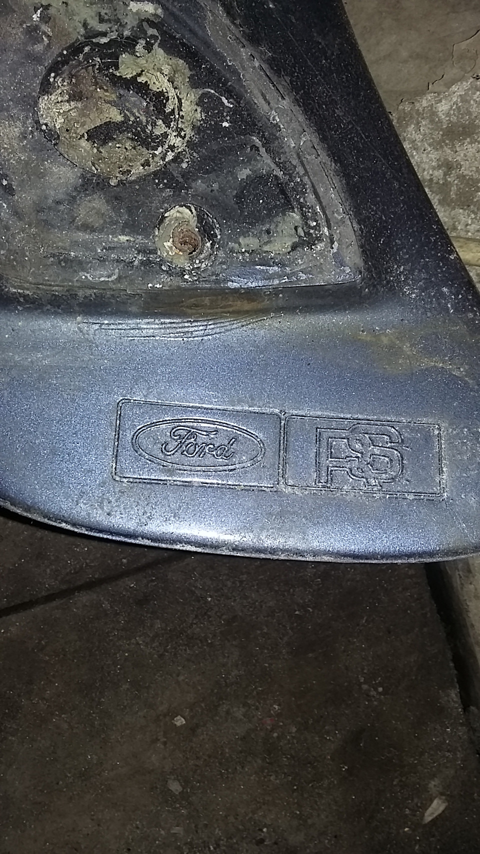 Спойлер rs ford Sierra седан 3