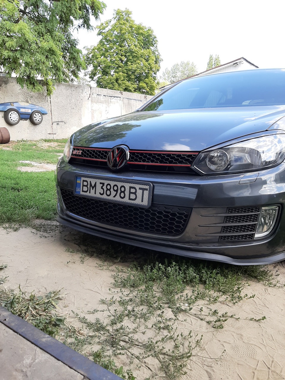 #8. Установка Led у ближнє світло, туманки та габарити vw gti mk6 5