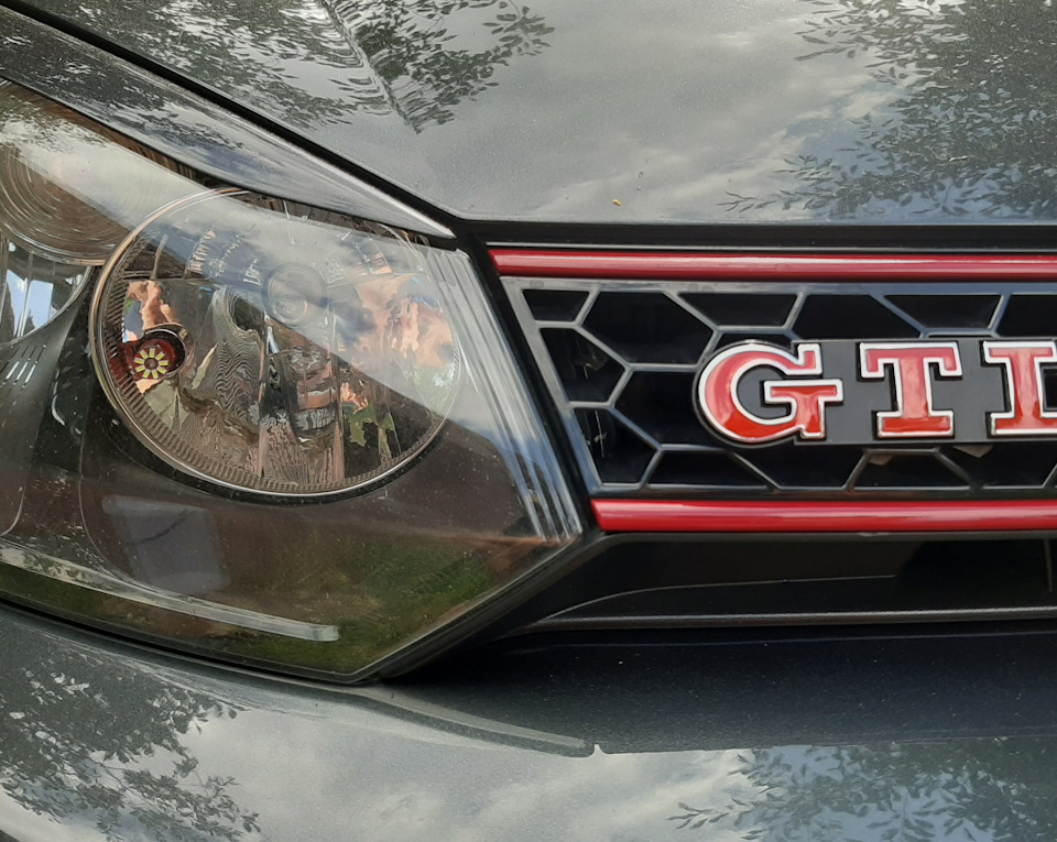 #8. Установка Led у ближнє світло, туманки та габарити vw gti mk6 4