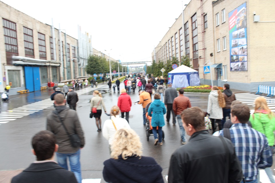 Поїздка до Білорусі, на день відкритих дверей БІЛАЗ ч.2 2