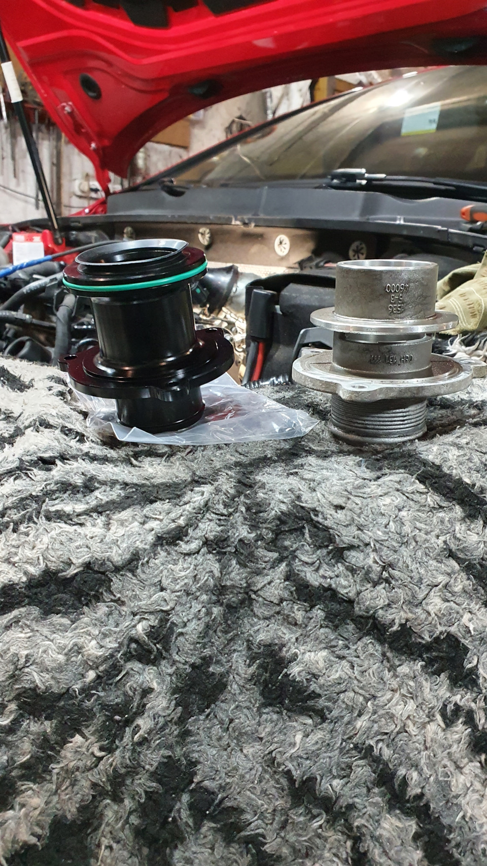 #12. Установка Inlent pipe та Maffler delete 2