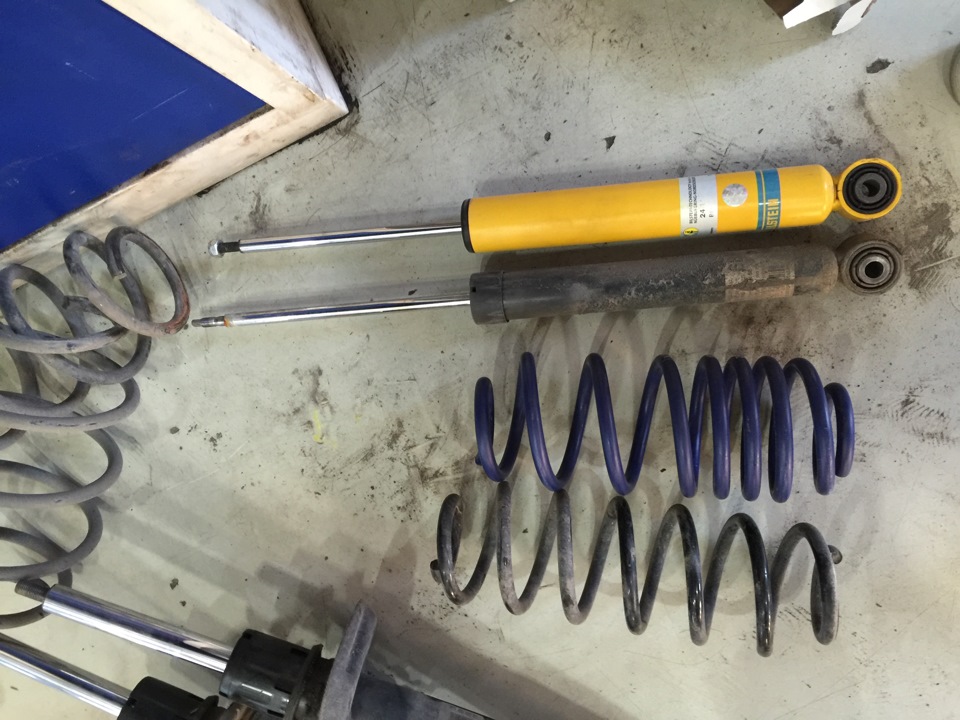 bilstein b8+H&R та алюмінієві важелі) 2