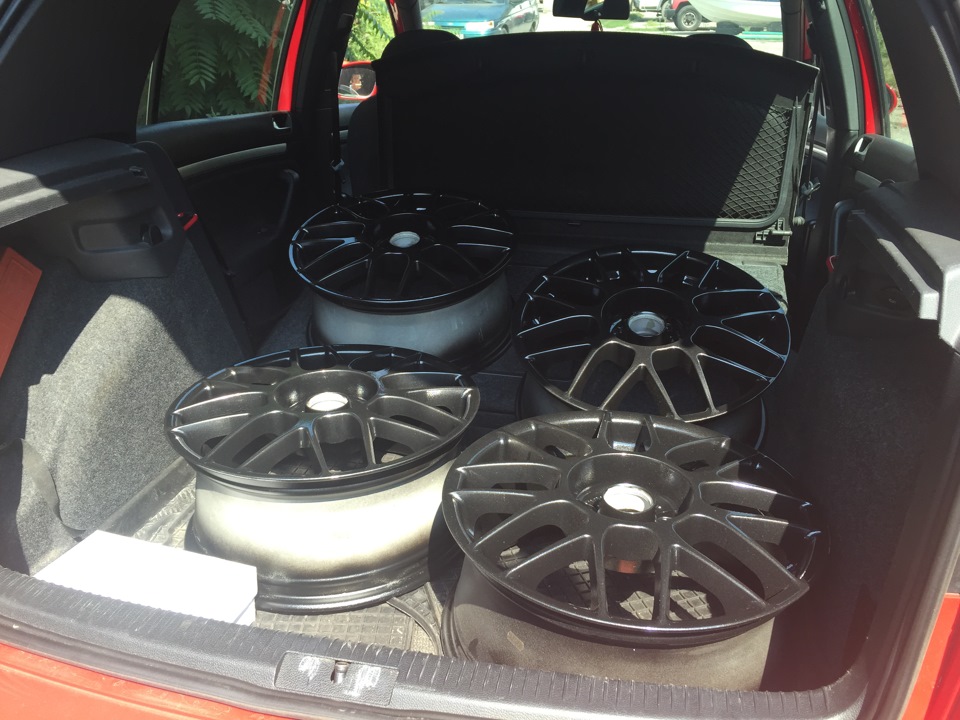 Зібрав з фарбування BBS + вага гуми PS3 225/45/17 4