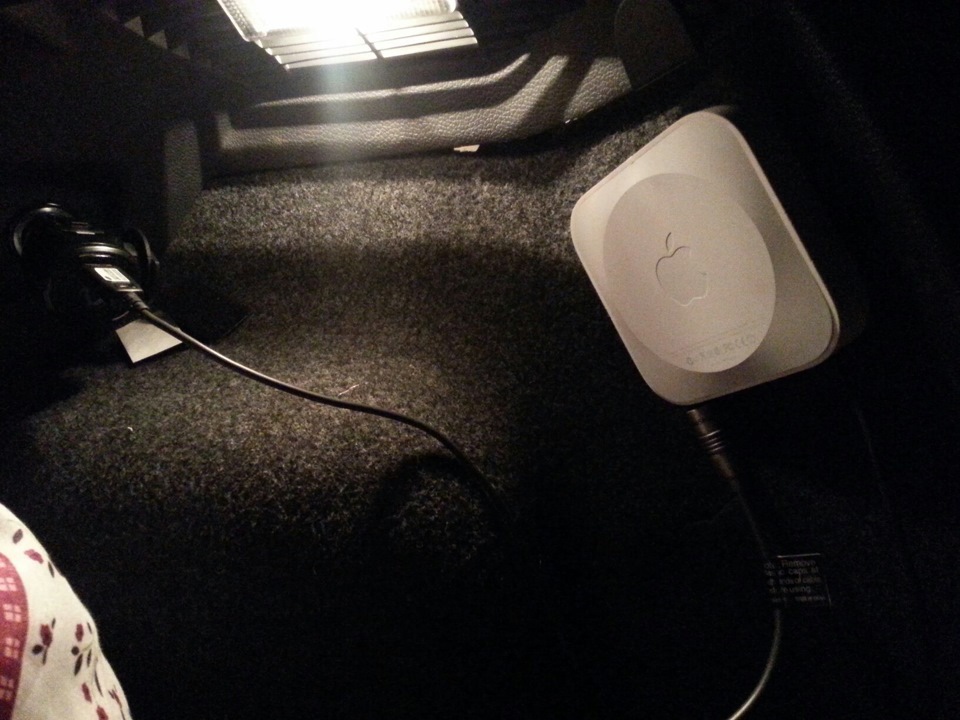 Apple airport express в авто 1