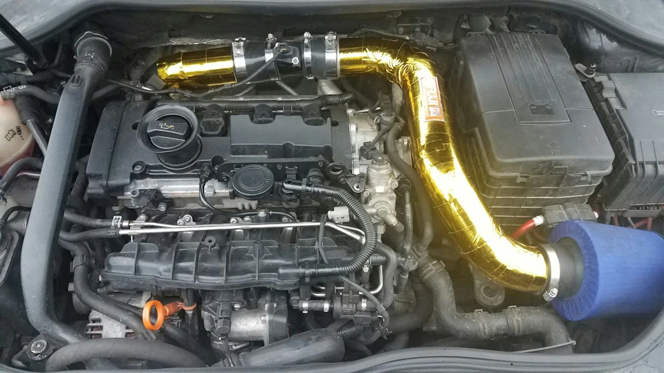 Холодний впуск на GTI без помилок, стрічка Reflect a gold та ін.