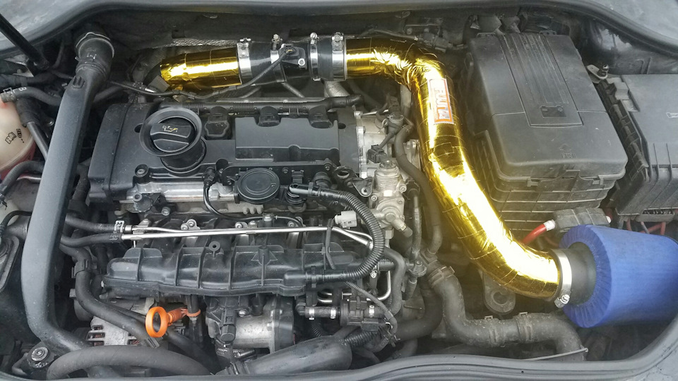 Холодний впуск на GTI без помилок, стрічка Reflect a gold та ін. 1