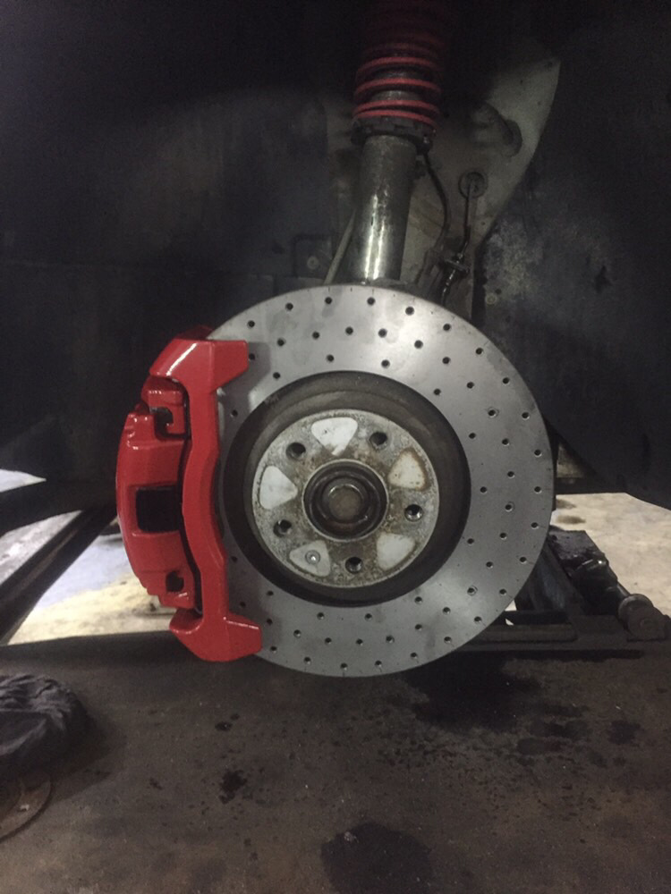 Передні гальма від Audi TT mk2 3.2 Quattro/R32 5