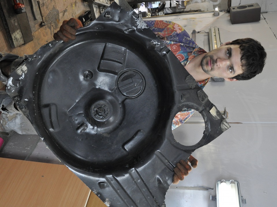 установка двигуна r 36 і заднього дифа з підвіскою від MK 5 R32 3