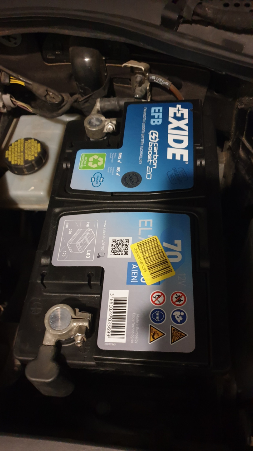 Exide EL700 3