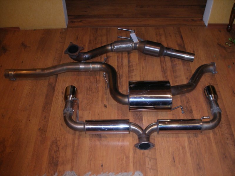 Milltek 3 Race Turbo Back Exhaust / Sports Cat 1