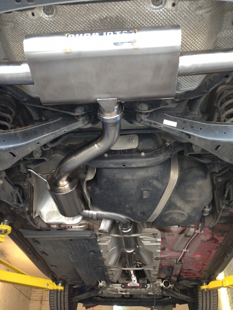 TURBO BACK EXHAUST 3 & de cat 3