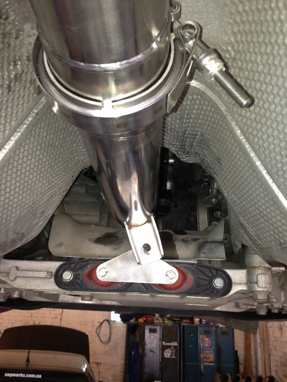 TURBO BACK EXHAUST 3 & de cat 4